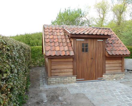 Houten tuinhuisje 